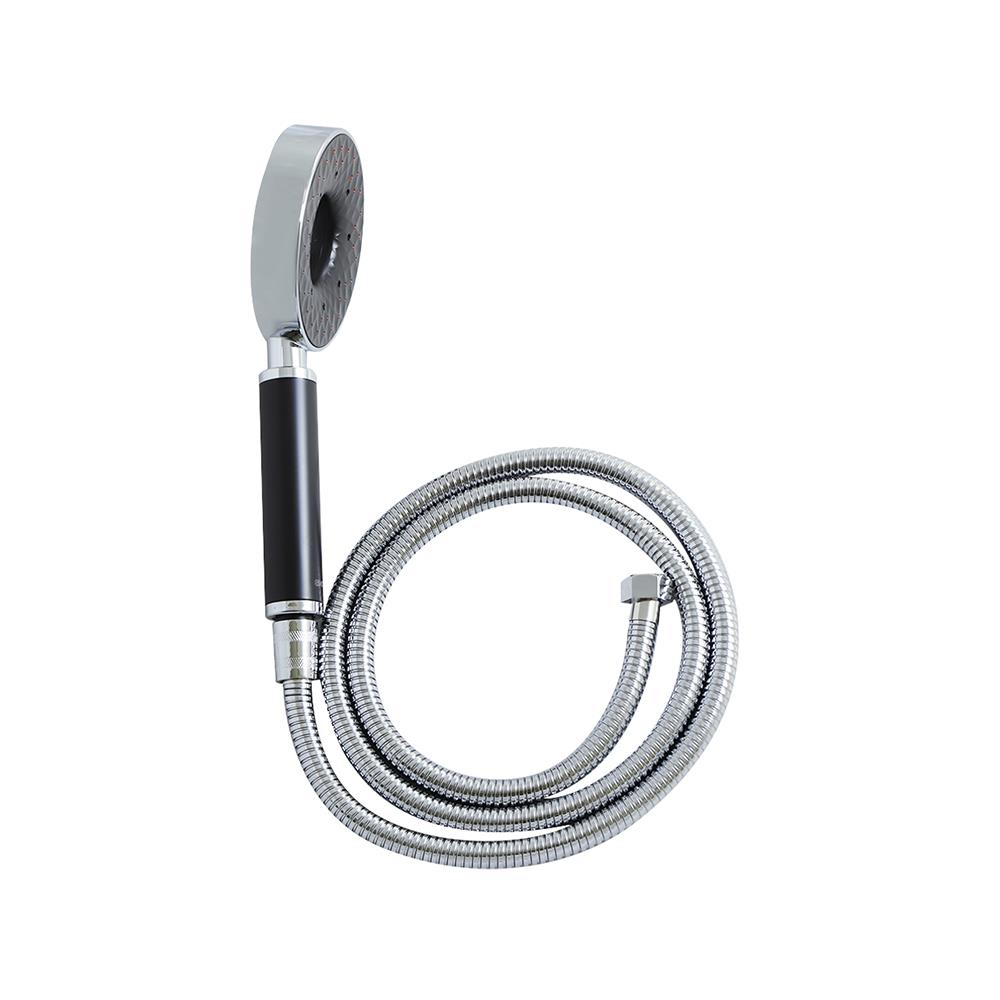 ชุดฝักบัวสายอ่อน 3 ระดับ HONS SS307-BK สีดำ