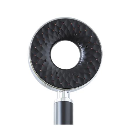 ชุดฝักบัวสายอ่อน 3 ระดับ HONS SS307-BK สีดำ_2