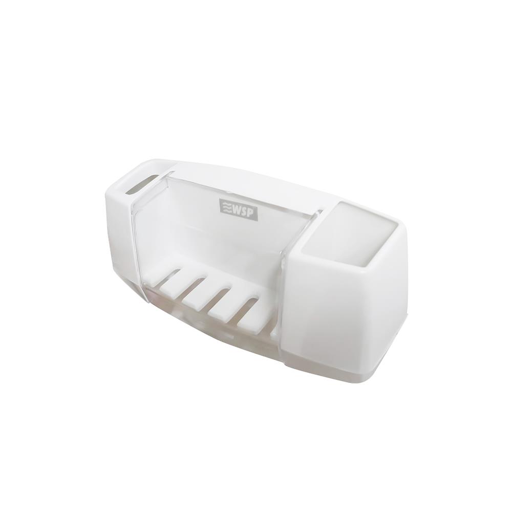 ที่เสียบแปรงสีฟันและยาสีฟันสุญญากาศ WSP BA-2072 สีขาว