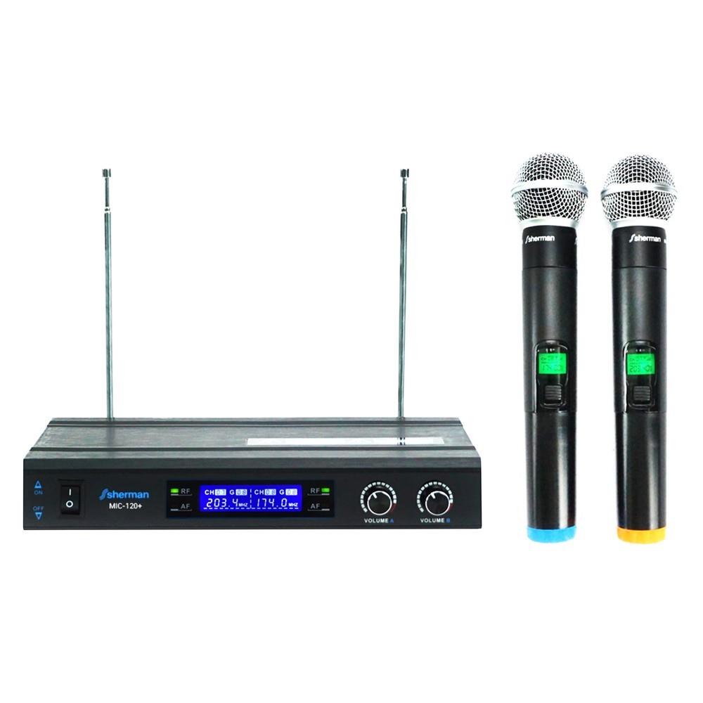 ไมโครโฟนไร้สาย SHERMAN MIC-120PLUS