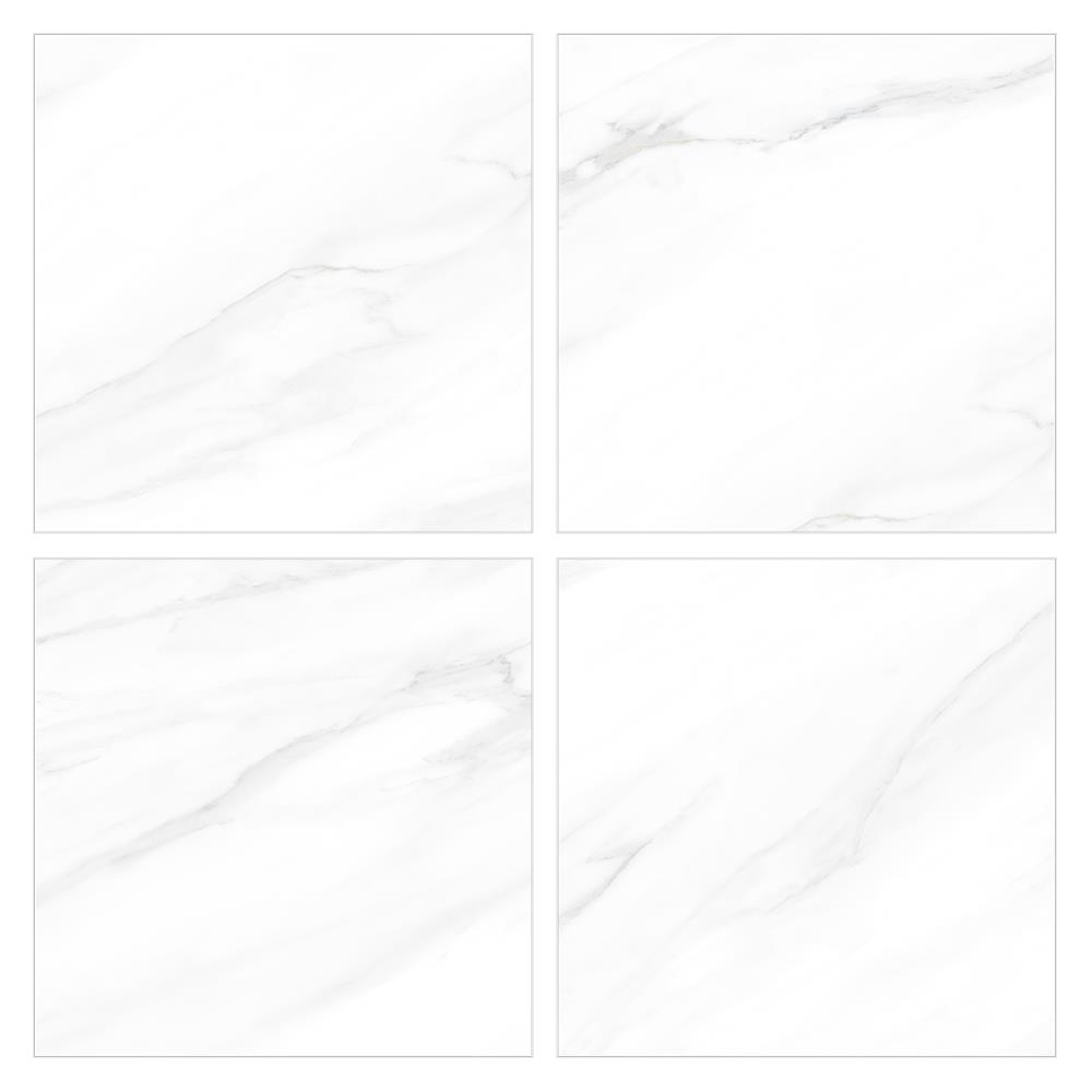 กระเบื้องพื้น 60x60 ซม. CERGRES อิเลคต้า ไวท์ A 1.44M2