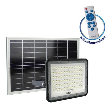 สปอตไลท์ SOLAR BEC WOODY 100 วัตต์ DAYLIGHT MODERN สีดำ_0