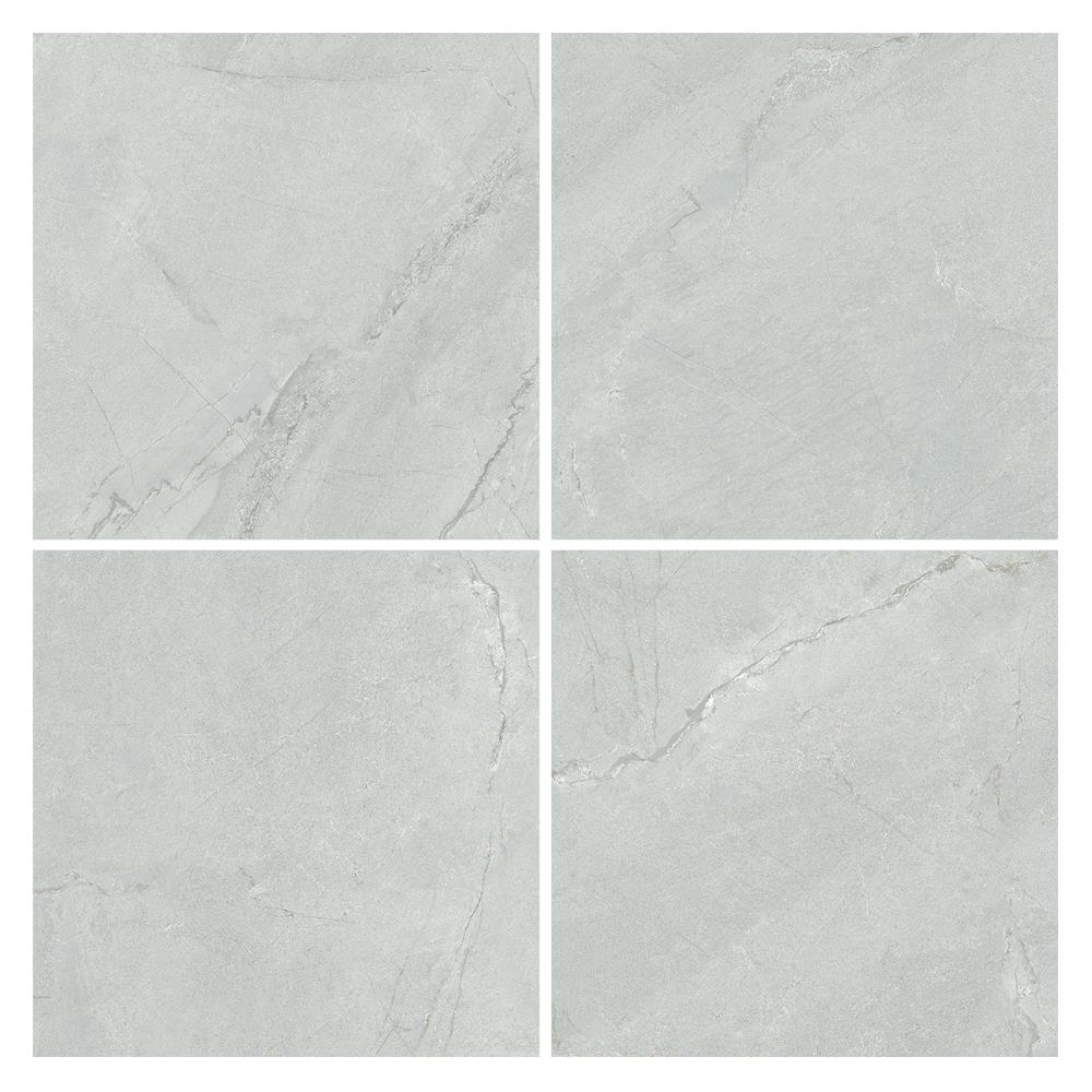 กระเบื้องพื้นพอร์ซเลน 60x60 ซม. CERGRES เรนาโต้ เกรย์ A 1.44M2