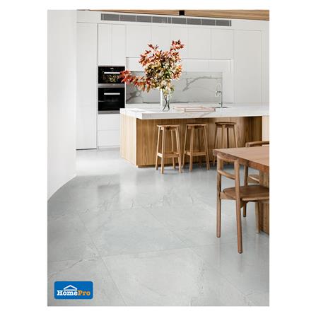กระเบื้องพื้นพอร์ซเลน 60x60 ซม. CERGRES เรนาโต้ เกรย์ A 1.44M2_2