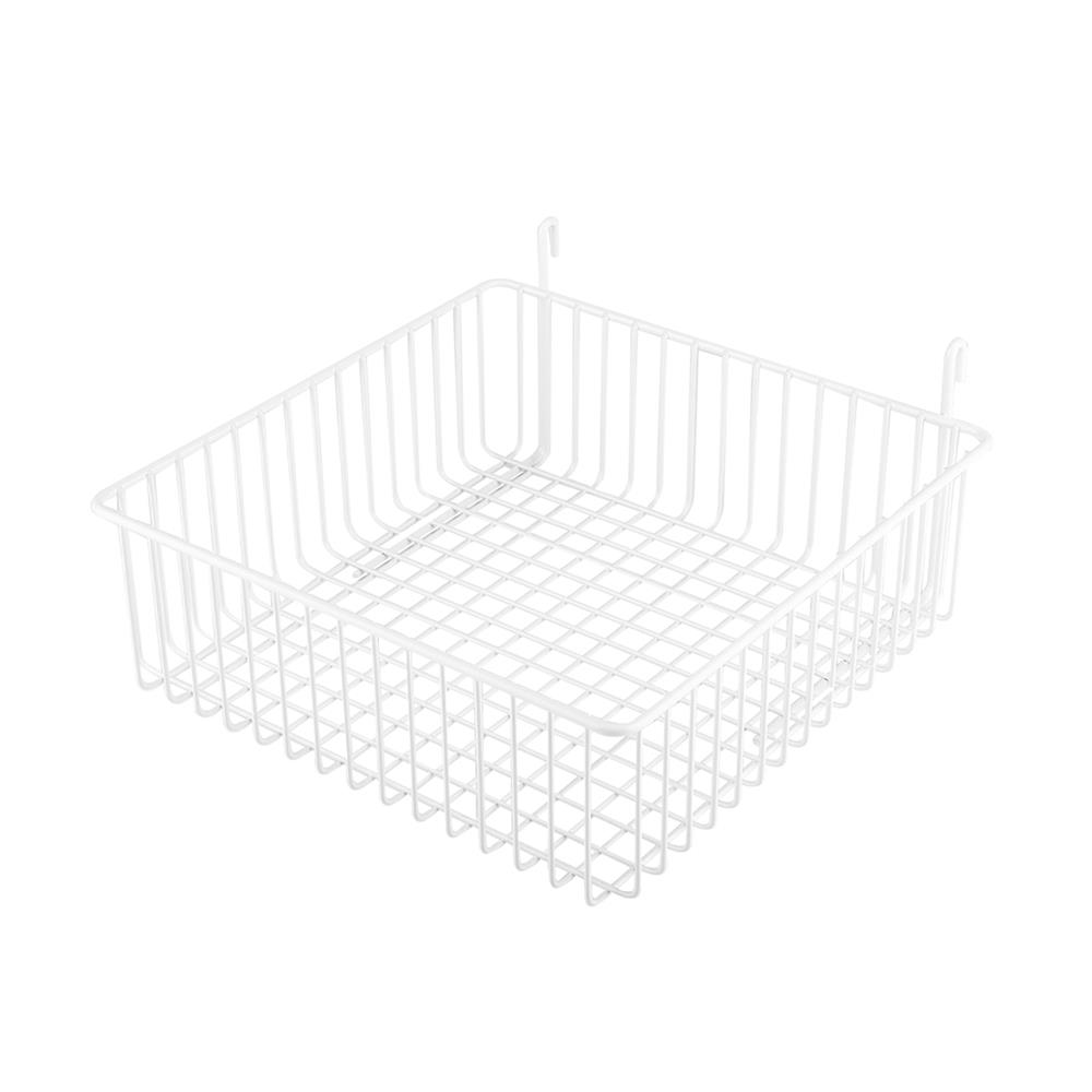 ตะกร้า (B) STACKO EZY 30x31.5x14 ซม. สีขาว