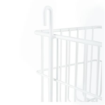 ตะกร้า (A) STACKO EZY 30x16x17.5 ซม. สีขาว_2