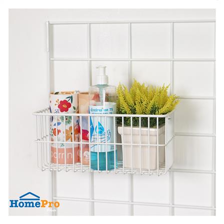 ตะกร้า (A) STACKO EZY 30x16x17.5 ซม. สีขาว_3