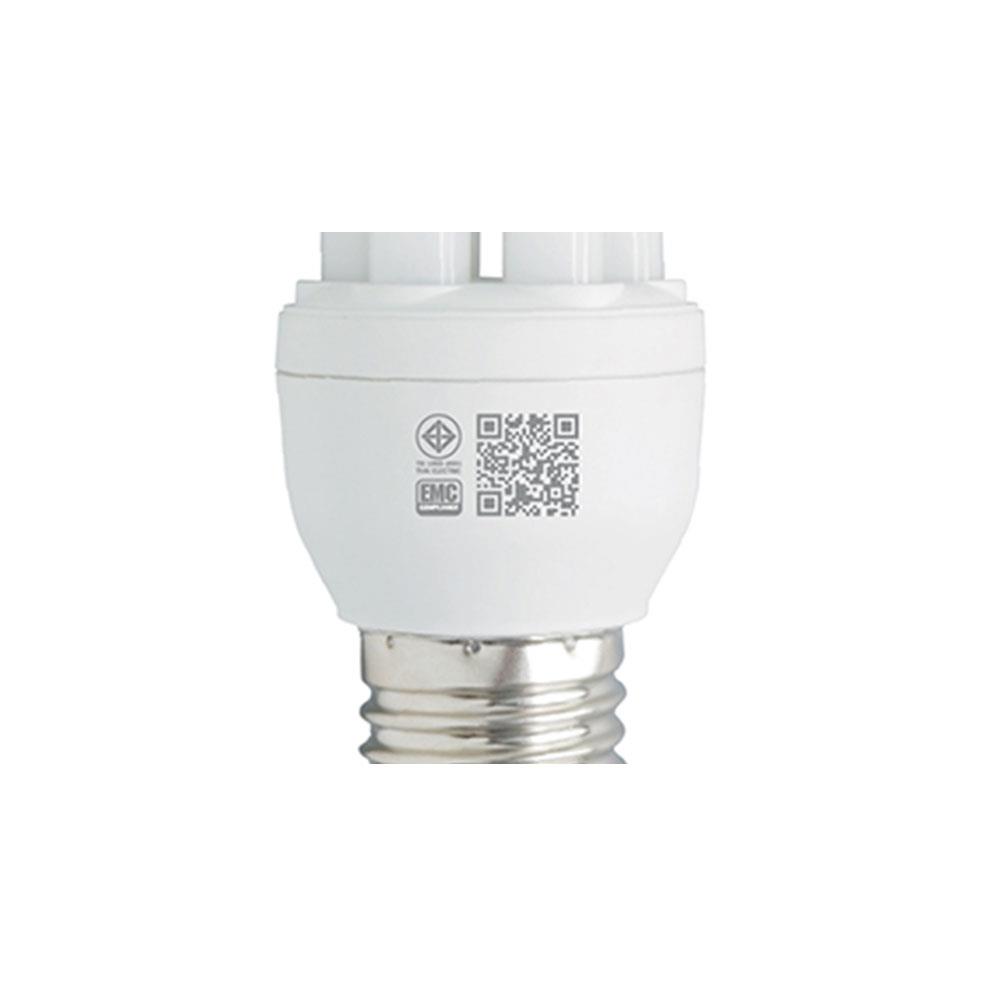 หลอด LED HI-TEK 3U 9 วัตต์ WARMWHITE E27
