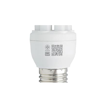 หลอด LED HI-TEK 3U 9 วัตต์ WARMWHITE E27_2