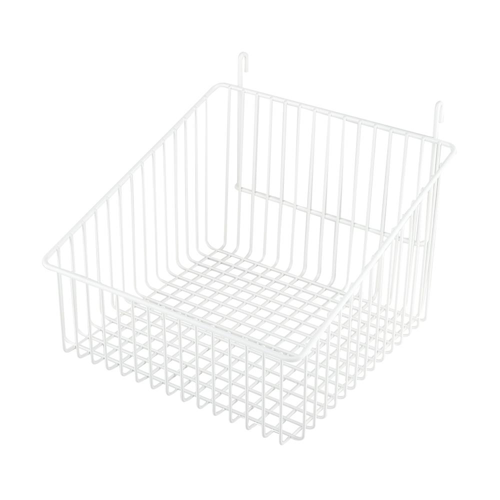 ตะกร้า (C) STACKO EZY 30x31.5x24 ซม. สีขาว