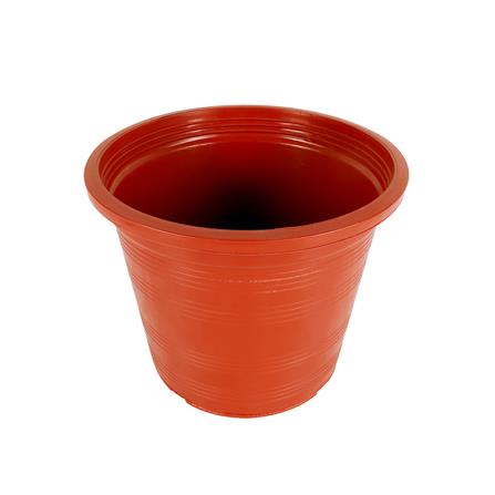 กระถางต้นไม้ SPRING 5.5 นิ้ว สีน้ำตาล_0