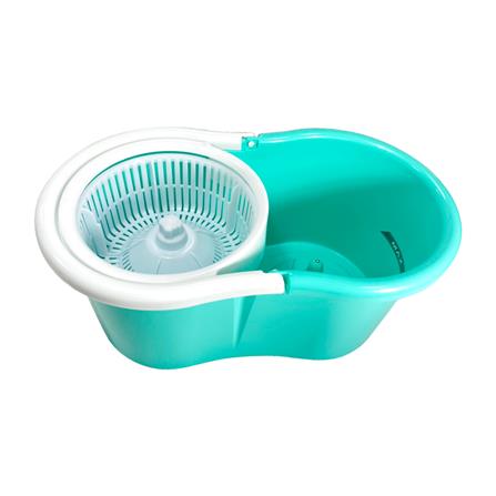 ชุดอุปกรณ์ถังปั่นพร้อมไม้ม็อบ FARCENT LIGHTWEIGHT สีเขียว_1