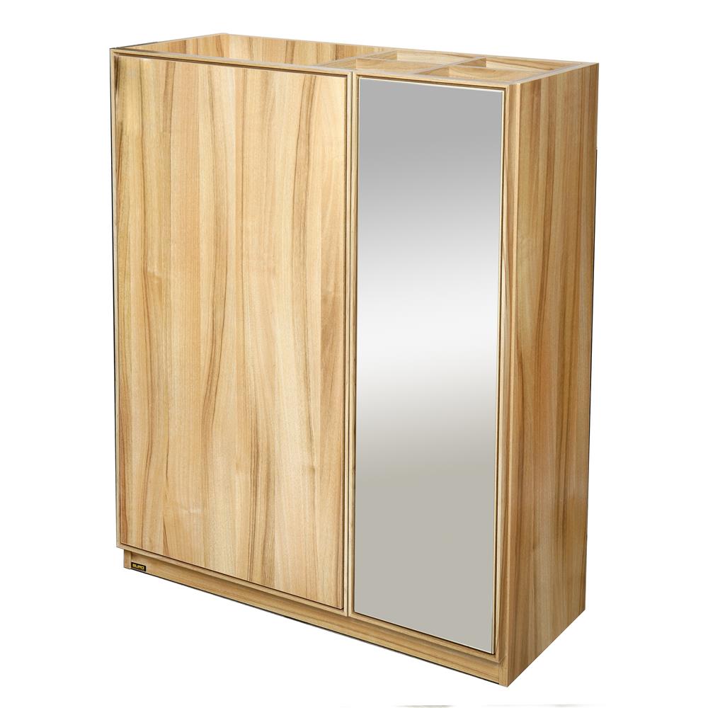 ตู้วางรองเท้า 15-22 คู่ BURO TWIN SH-90 สีอโรม่า โอ๊ค