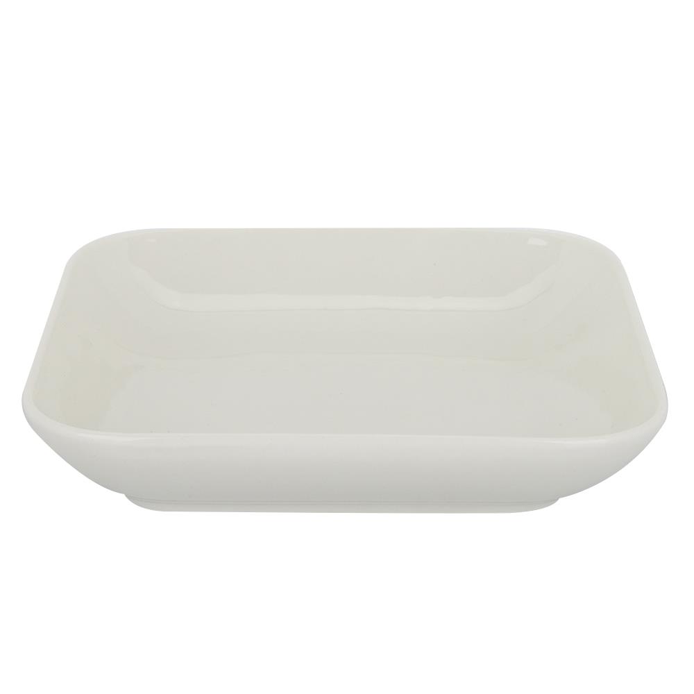 จาน PORCELAIN เหลี่ยม 7" KECH SNOW DESIGN