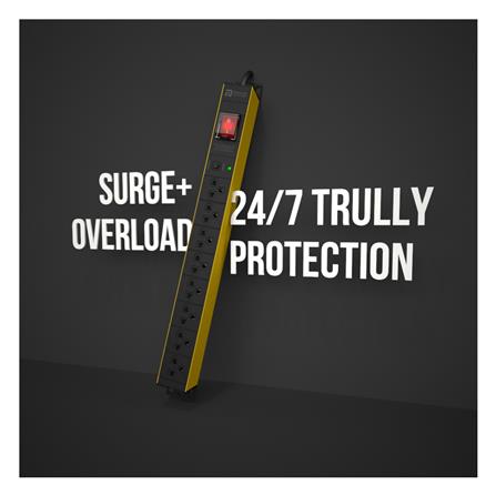 รางปลั๊กไฟ 8ช่อง 1สวิตซ์ POWERCONNEX  PHTTS-TS08 16A 3 ม._4