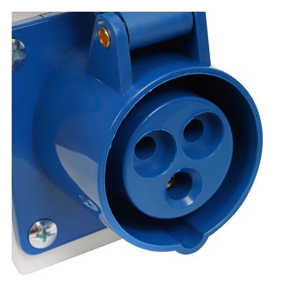 เพาเวอร์ปลั๊กตัวเมียติดผนัง SUMO 3 ขา P1-113 16 แอมป์ สีน้ำเงิน_2