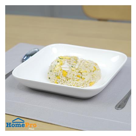 จาน PORCELAIN เหลี่ยม 8