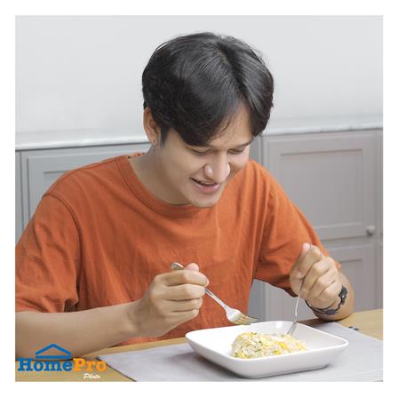 จาน PORCELAIN เหลี่ยม 8