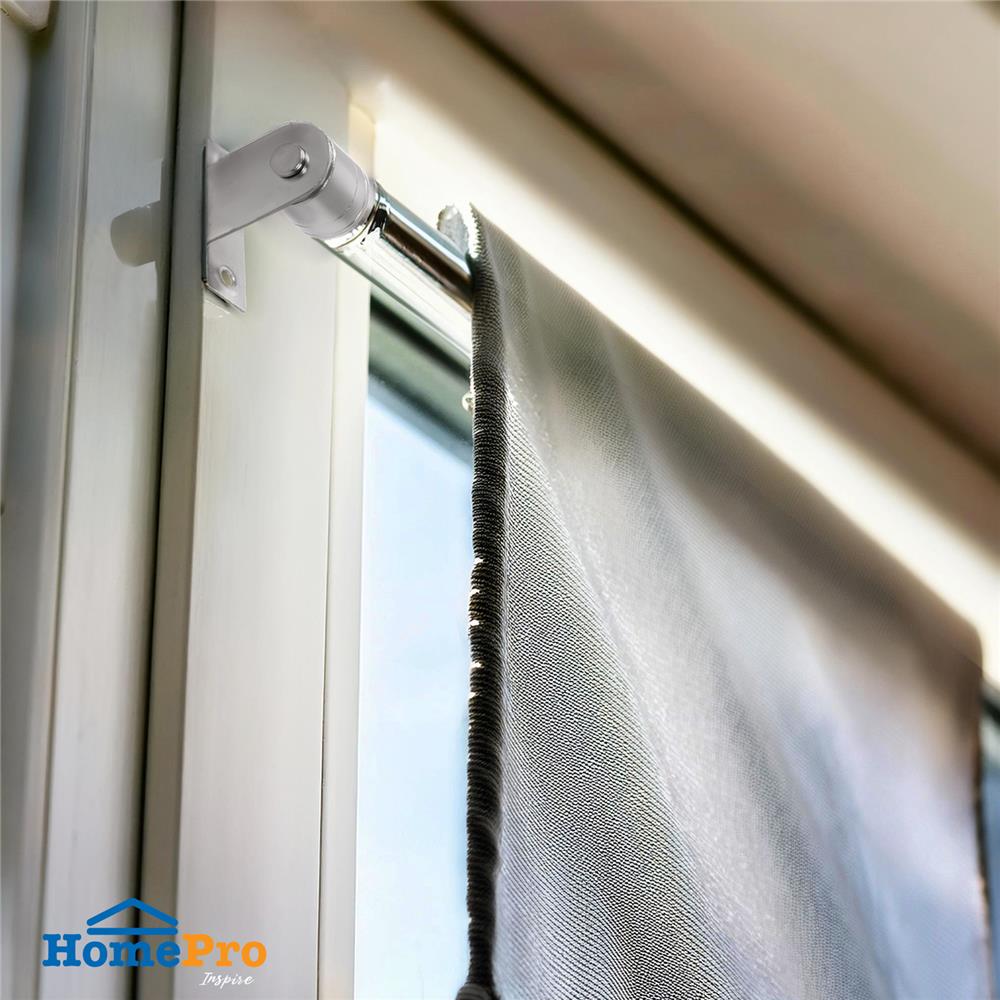 หัว-ท้ายรางผ้าม่าน HOME LIVING STYLE PAP 0.5 นิ้ว สีเงิน