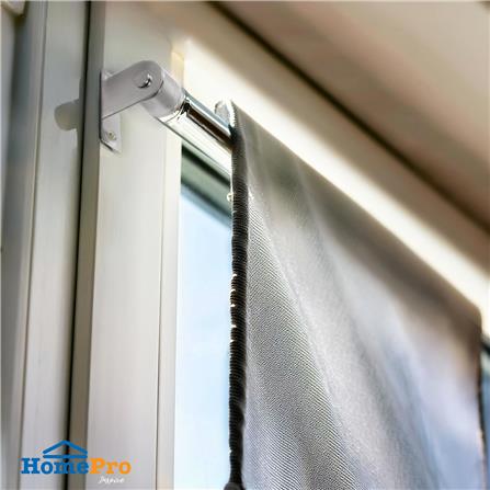 หัว-ท้ายรางผ้าม่าน HOME LIVING STYLE PAP 0.5 นิ้ว สีเงิน_2