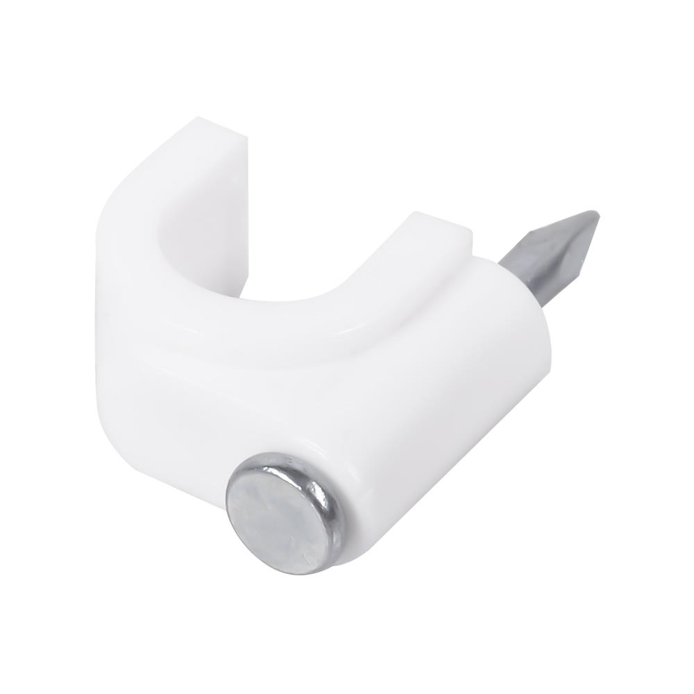 กิ๊บรัดสายโทรศัพท์ SOKAWA RG6 สีขาว