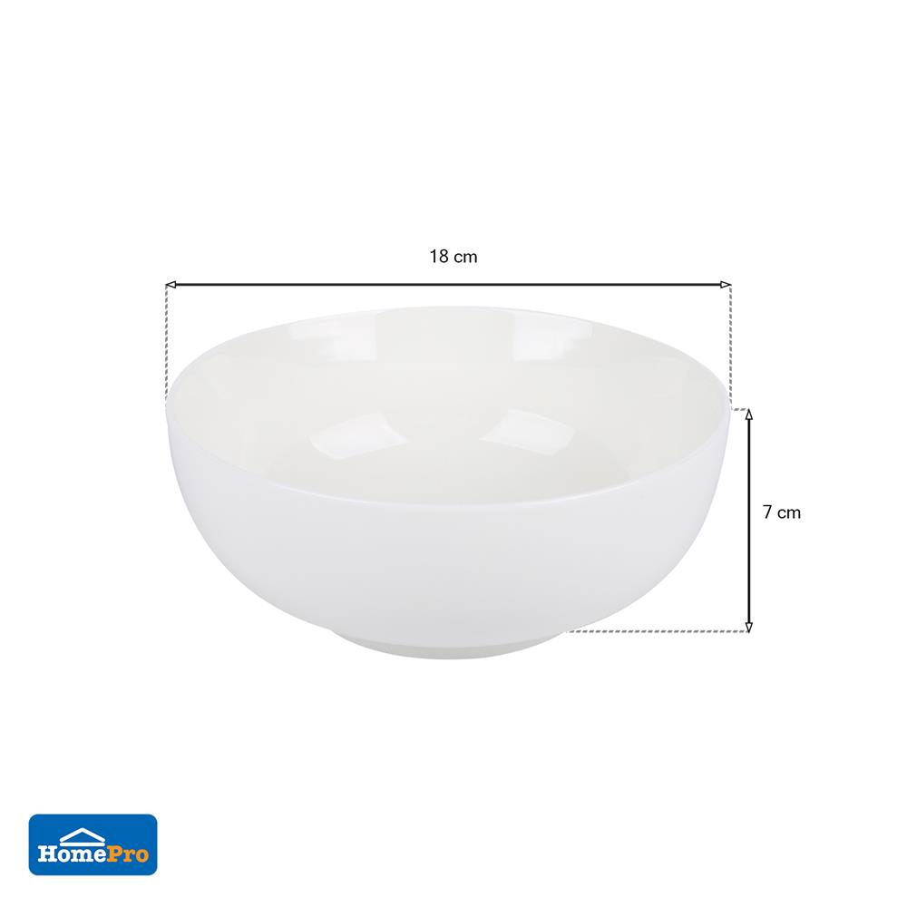 ชาม PORCELAIN 7" KECH SNOW