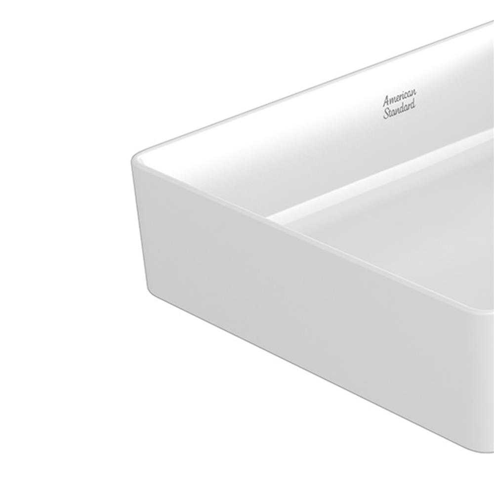 อ่างล้างหน้าวางบนเคาน์เตอร์ AMERICAN STANDARD WP-F412-WT สีขาว