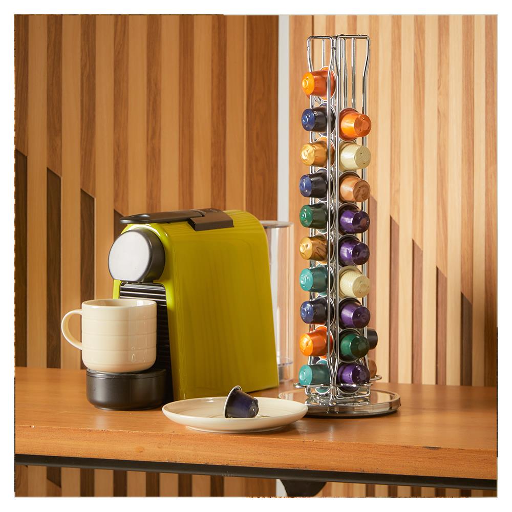 ที่เก็บแคปซูลกาแฟ KECH C2104M1 สีเงิน