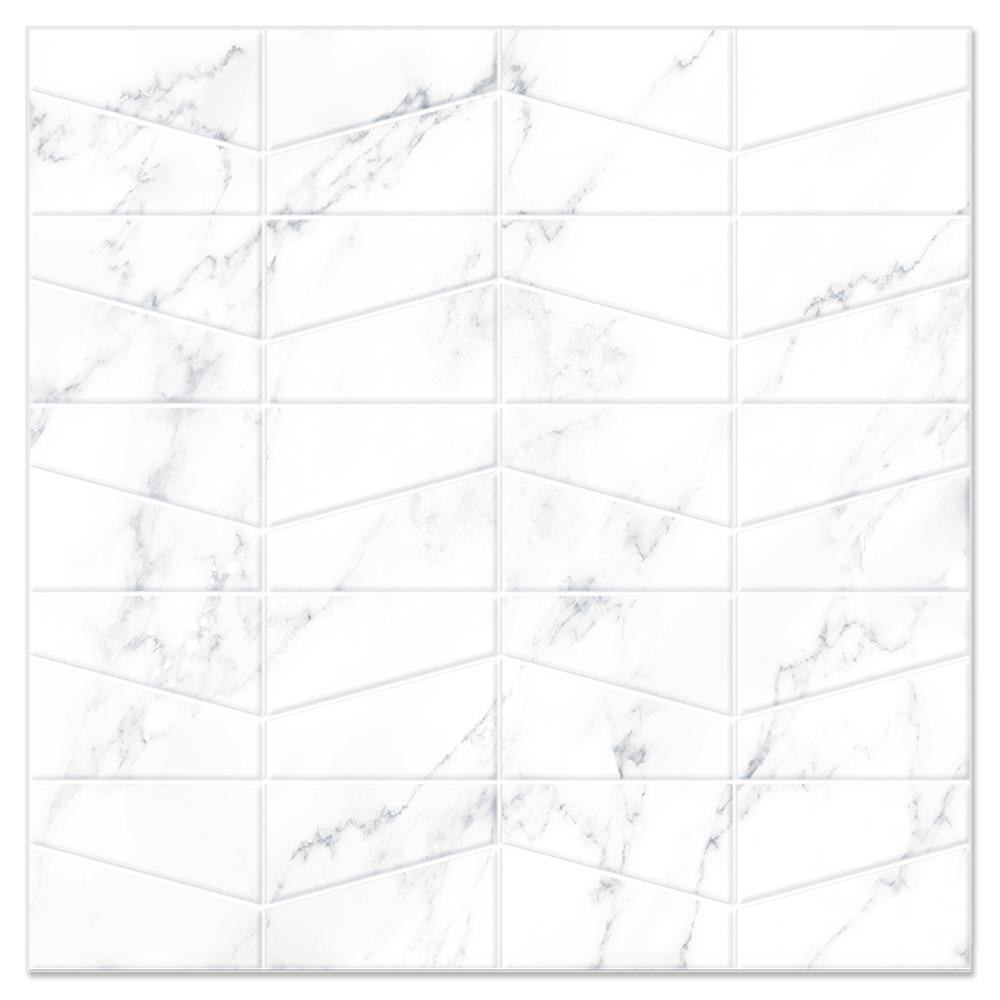 กระเบื้องพื้น 12x12 นิ้ว ภูผา ซิลเวอร์เวฟ ขาว A 1M2