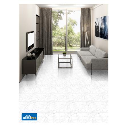 กระเบื้องพื้น 12x12 นิ้ว ภูผา ซิลเวอร์เวฟ ขาว A 1M2_3