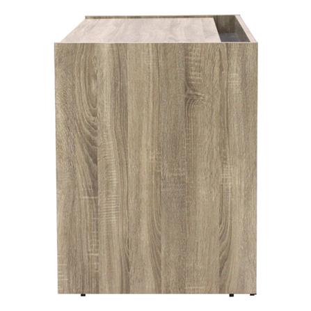 โต๊ะทำงานไม้ BURO DK-150N สีโซลิดโอ๊ค/ดำ_2