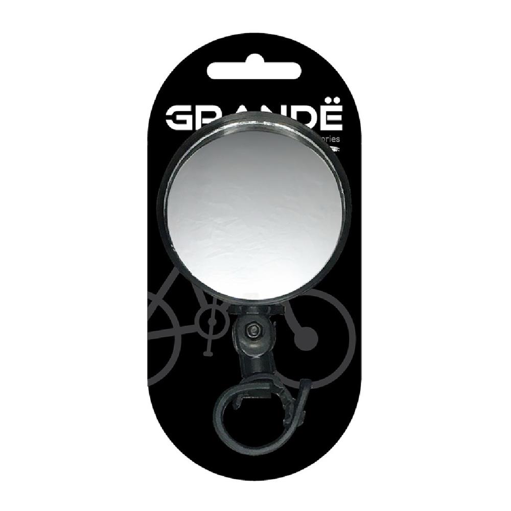 กระจกมองข้างจักรยาน GRANDE สีดำ