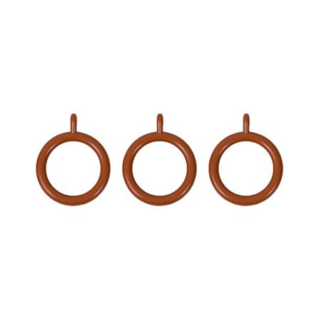 ห่วงคล้องราง HOME LIVING STYLE 25 มม. สีน้ำตาล (แพ็ก 10 ชิ้น)