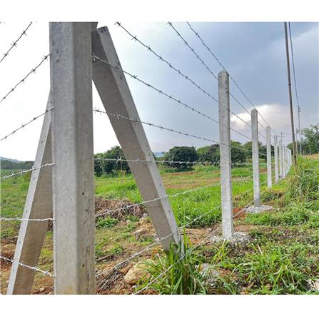 เสารั้ว 3 นิ้ว DSQUARE 2.5 เมตร_2