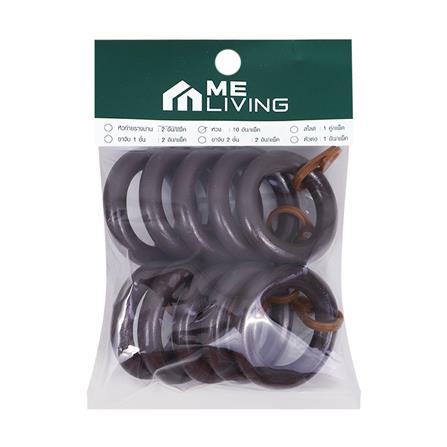 ห่วงคล้องรางม่าน ME LIVING 28 มม. ไม้เนื้อแข็ง_2