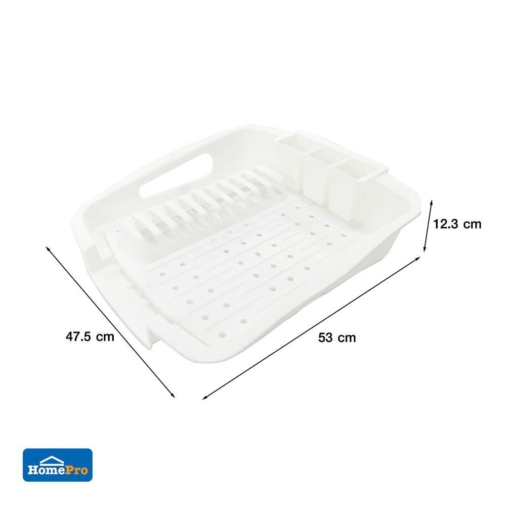 ชั้นคว่ำจานพลาสติกบนซิงค์ KECH