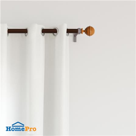 หัว-ท้ายรางม่าน HOME LIVING STYLE S2804-26 25 มม. สีน้ำตาล (แพ็ก 2 ชิ้น)_3