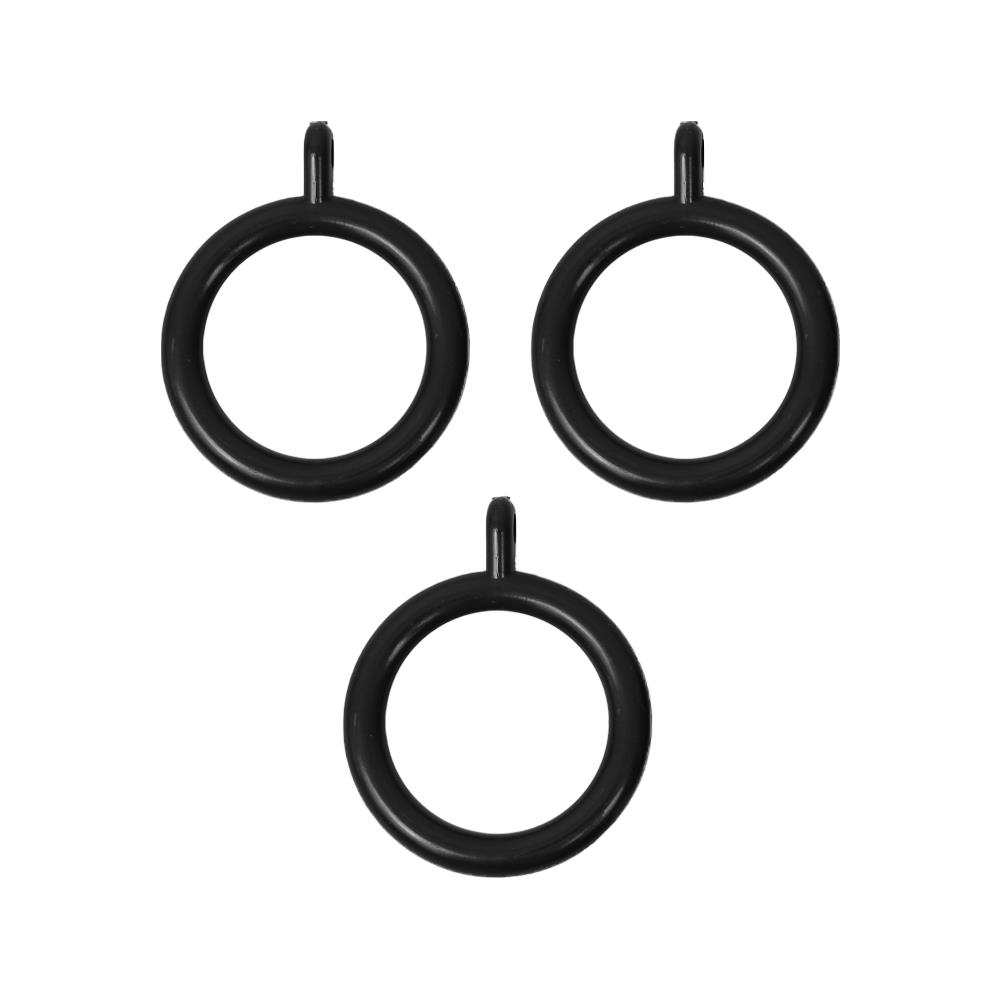 ห่วงคล้องราง HOME LIVING STYLE 25 มม. สีโอ๊ค (แพ็ก 10 ชิ้น)