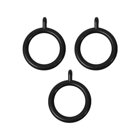 ห่วงคล้องราง HOME LIVING STYLE 25 มม. สีโอ๊ค (แพ็ก 10 ชิ้น)_0