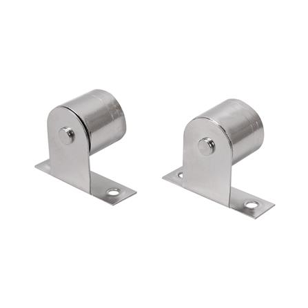 หัว-ท้ายรางผ้าม่าน HOME LIVING STYLE PAP 0.75 นิ้ว สีเงิน