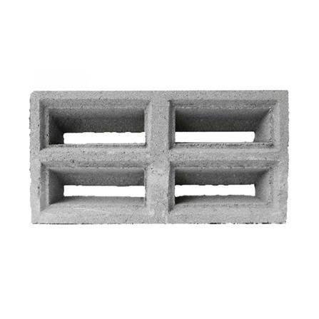 บล็อกช่องลม DSQUARE ลายสี่ช่องเหลี่ยม 19x39x7 ซม._0