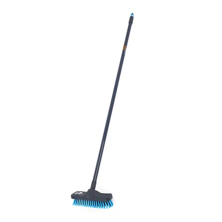 แปรงขัดพื้นไนลอน POLY BRITE 9 นิ้ว สีฟ้า_0