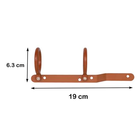 ห่วงสไลด์รางผ้าม่าน HOME LIVING STYLE 25 มม. สีน้ำตาล_3