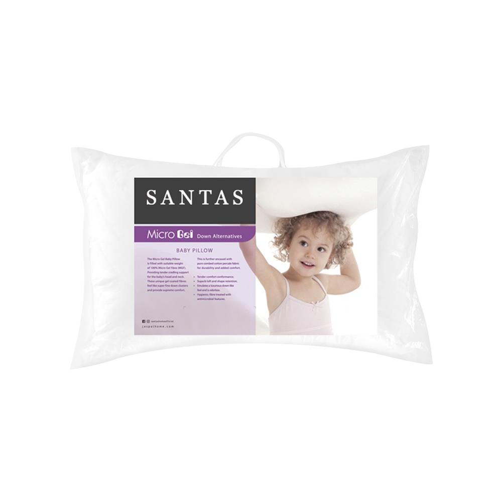 หมอน SANTAS BABY MICROGEL 12X20 นิ้ว