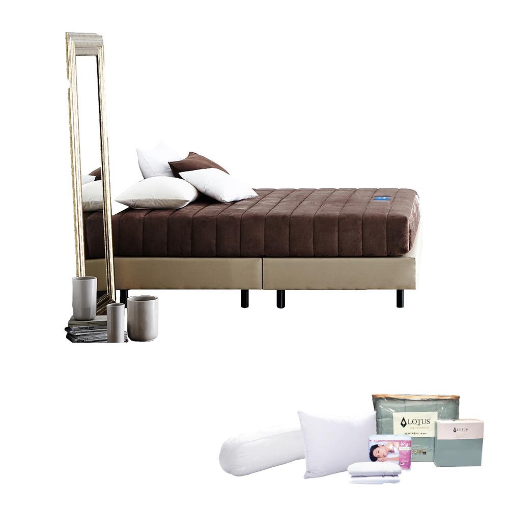 ที่นอน 3.5 ฟุต LOTUS CAMPTON พร้อมชุดเครื่องนอน 8 ชิ้น