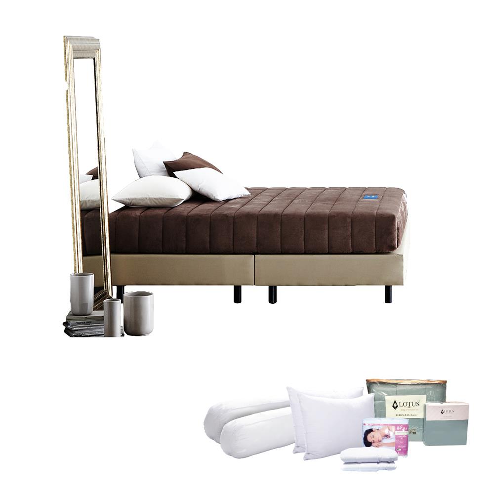 ที่นอน 5 ฟุต LOTUS CAMPTON พร้อมชุดเครื่องนอน 12 ชิ้น