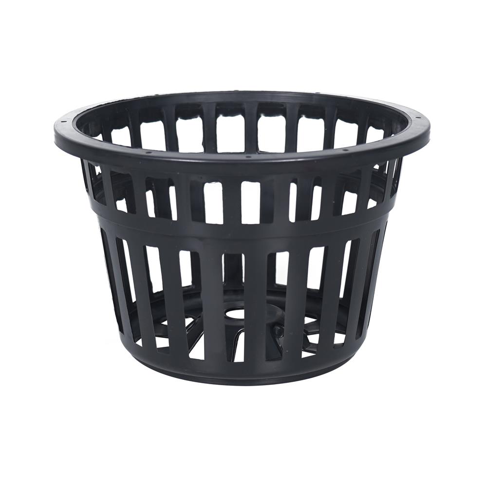 กระถางกล้วยไม้ SPRING 8 นิ้ว สีดำ 1 ใบ