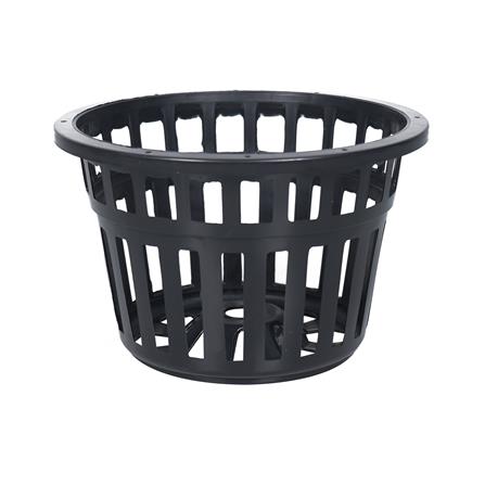 กระถางกล้วยไม้ SPRING 8 นิ้ว สีดำ 1 ใบ_0