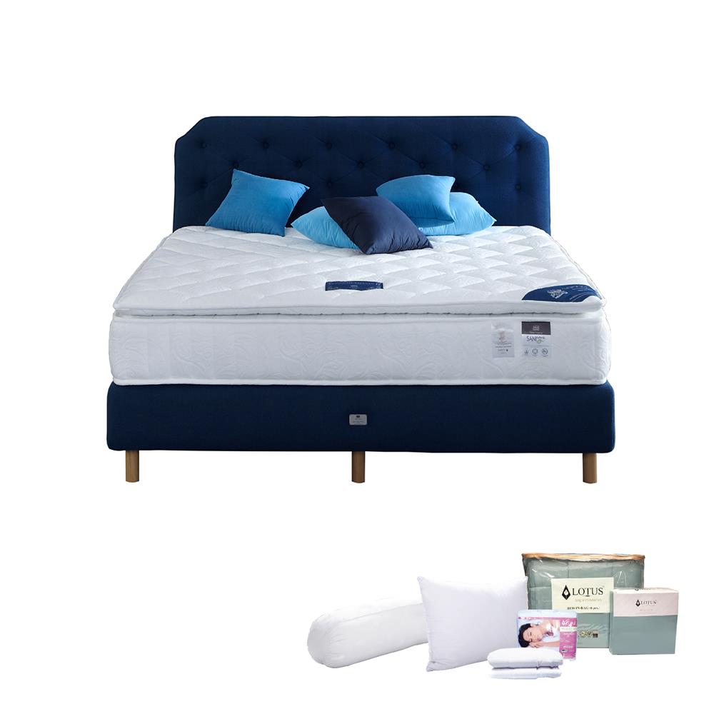 ที่นอน 3.5 ฟุต LOTUS MARSHALL DELUXE II พร้อมชุดเครื่องนอน 7 ชิ้น