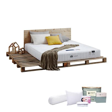 ที่นอน 3.5 ฟุต LOTUS VERNETT พร้อมชุดเครื่องนอน 7 ชิ้น